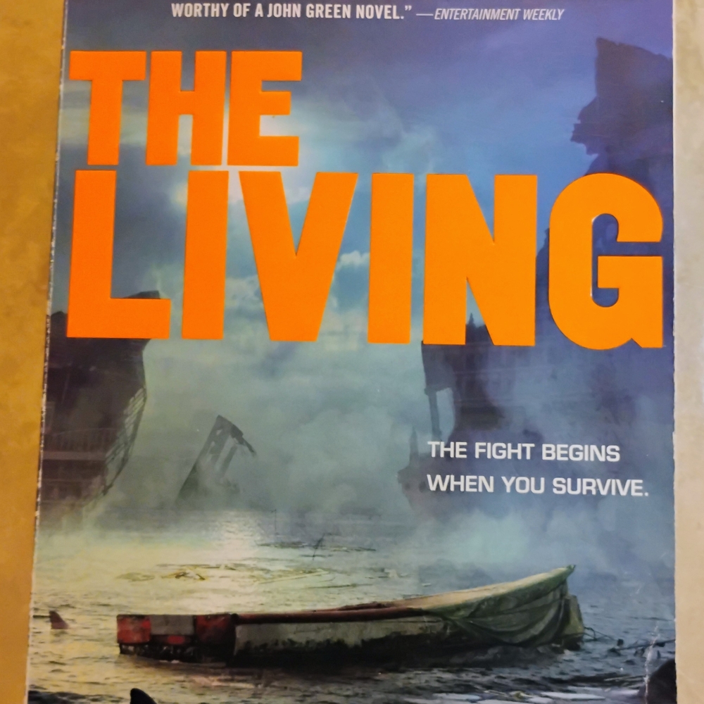 The Living Book Cover Art